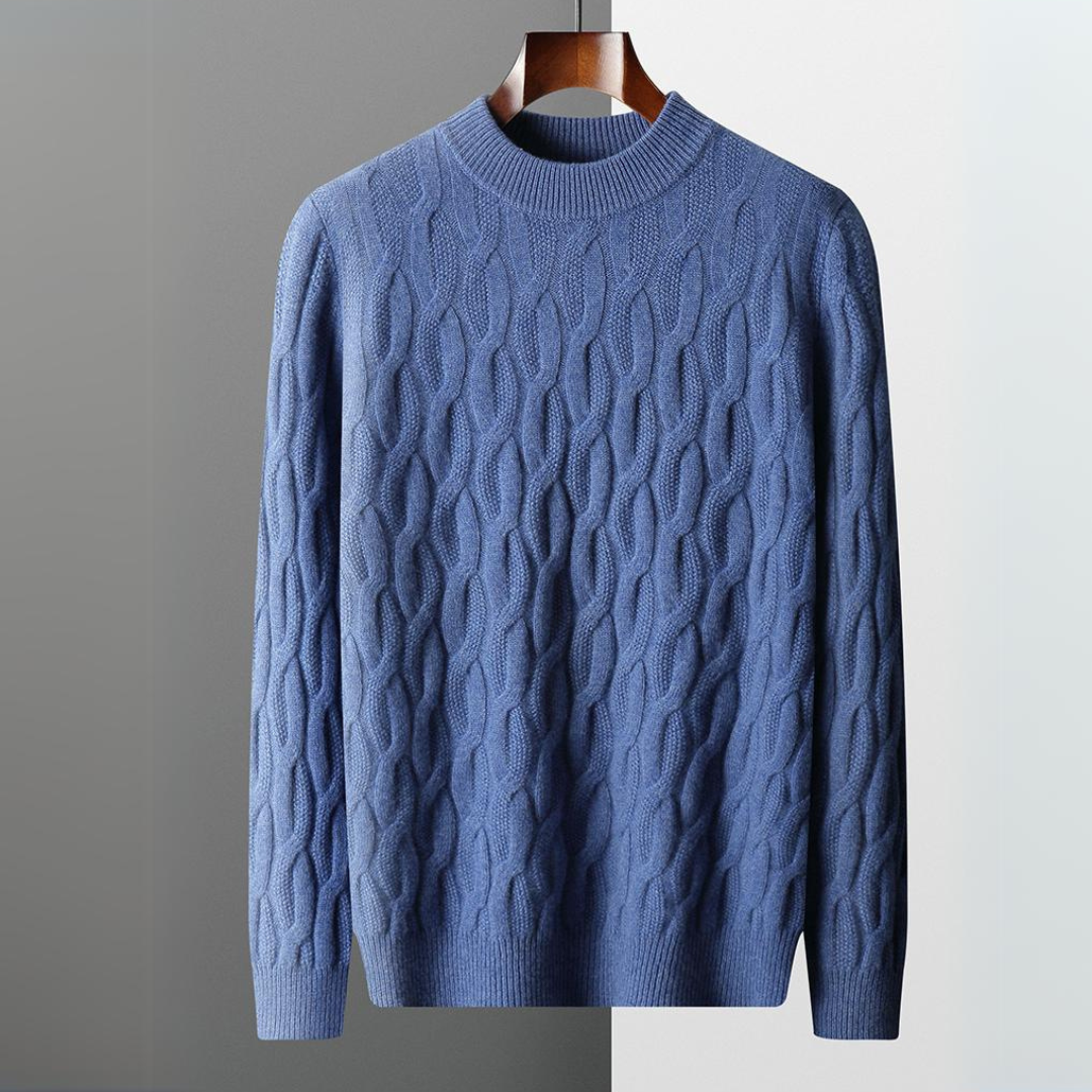 Men's Sweater in Soft Cotton