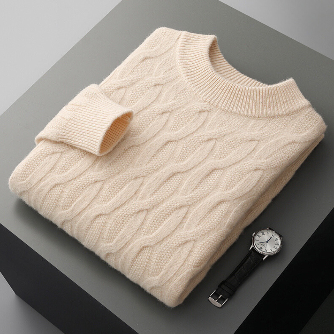 Men's Sweater in Soft Cotton