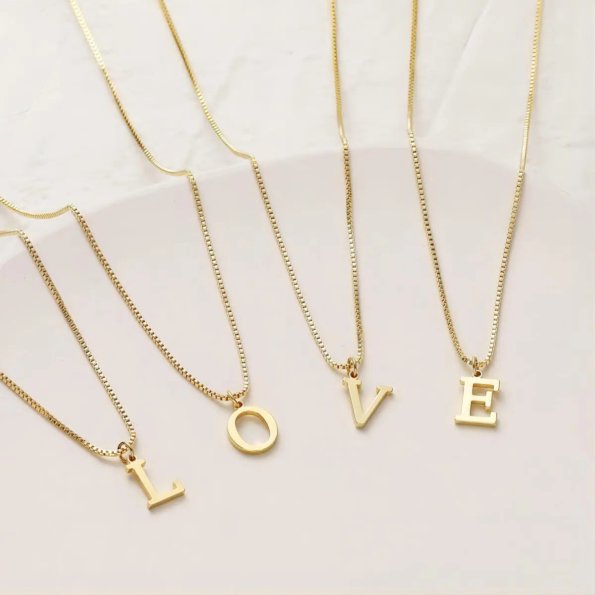 Amelia™ - Romantic Initial Necklace