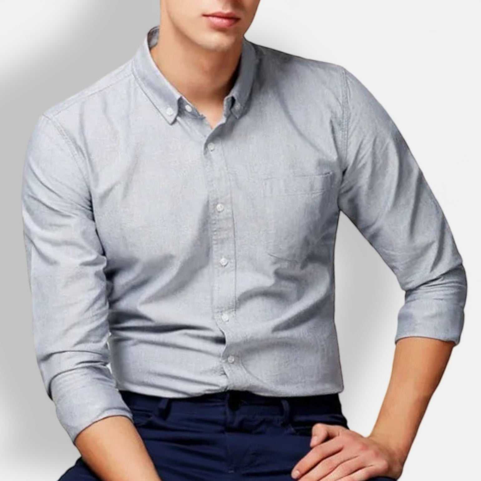 Men's Slim Fit Business Shirt