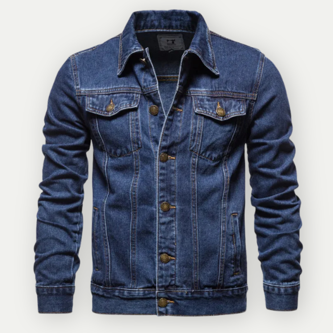 Men's Denim Trucker Jacket Stylish