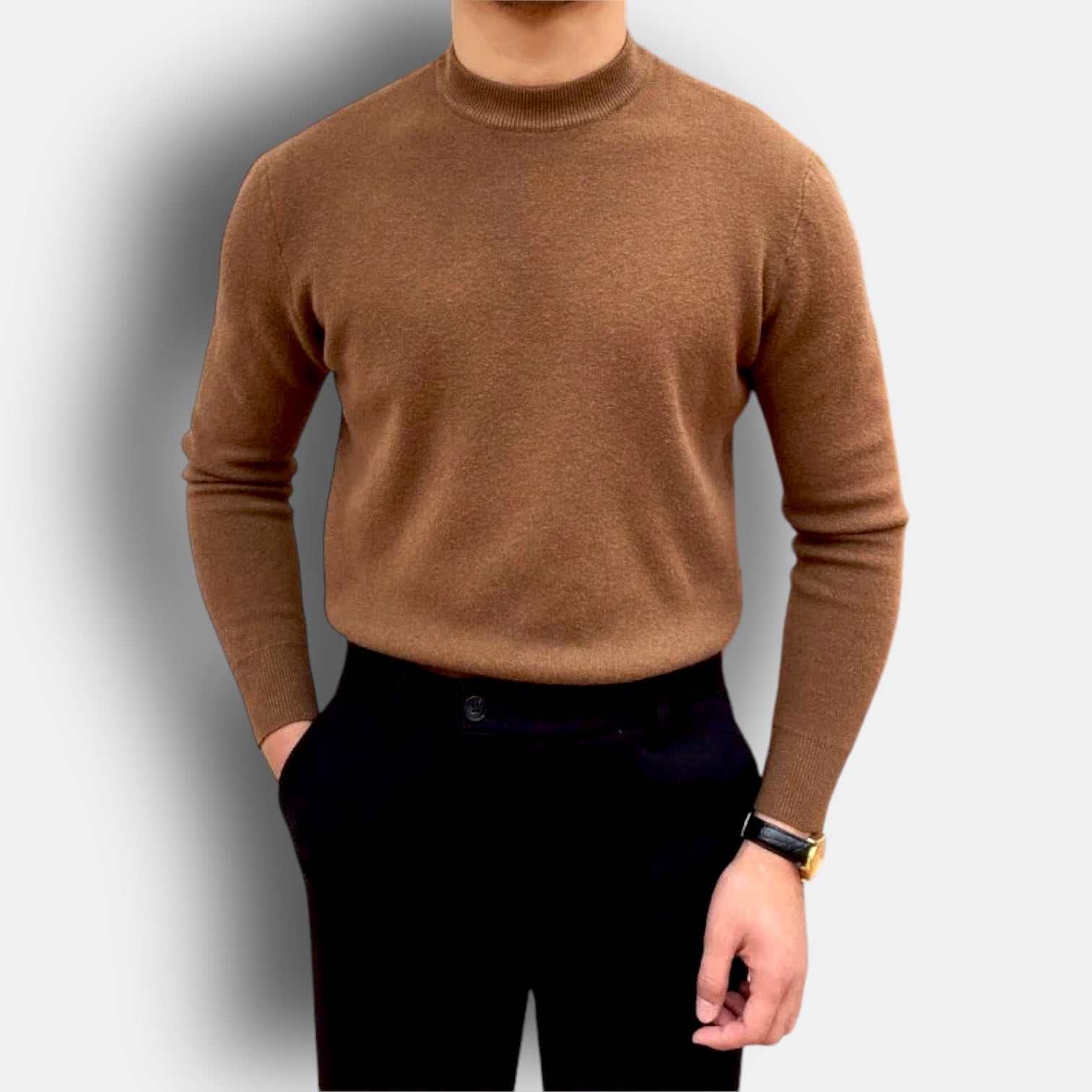 Men's Jumper in Smart Casual Style with a Refined Look