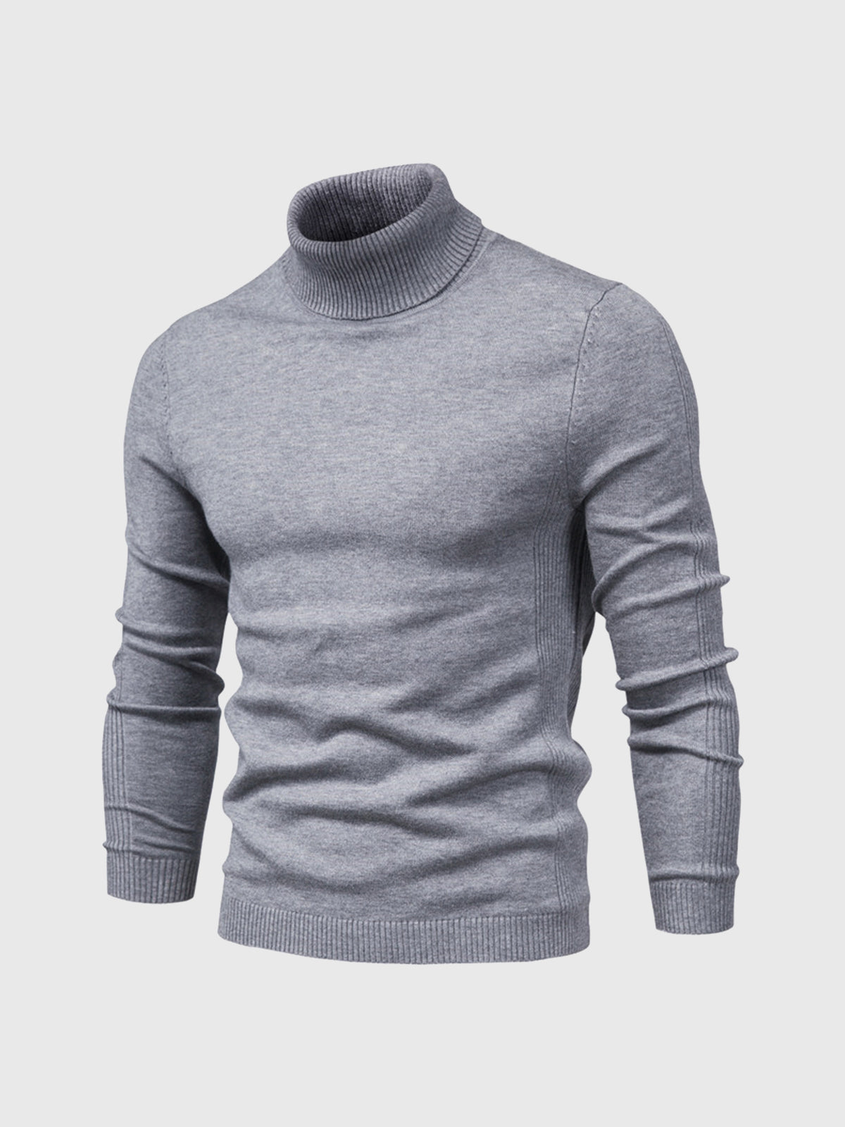 Men's Turtleneck Sweater Cotton