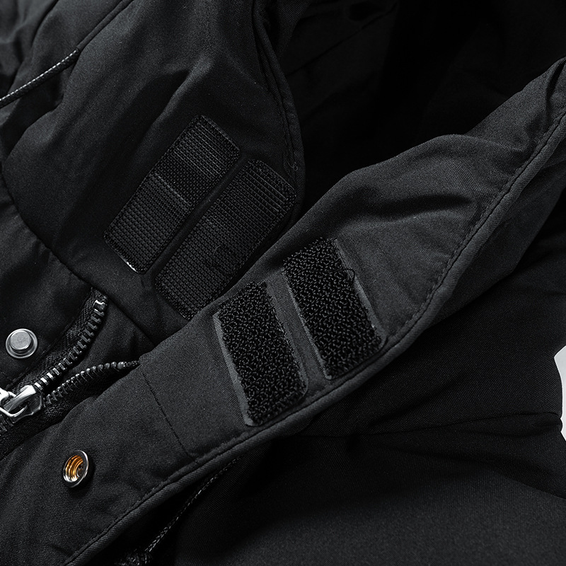 Men's Padded Long Winter Jacket