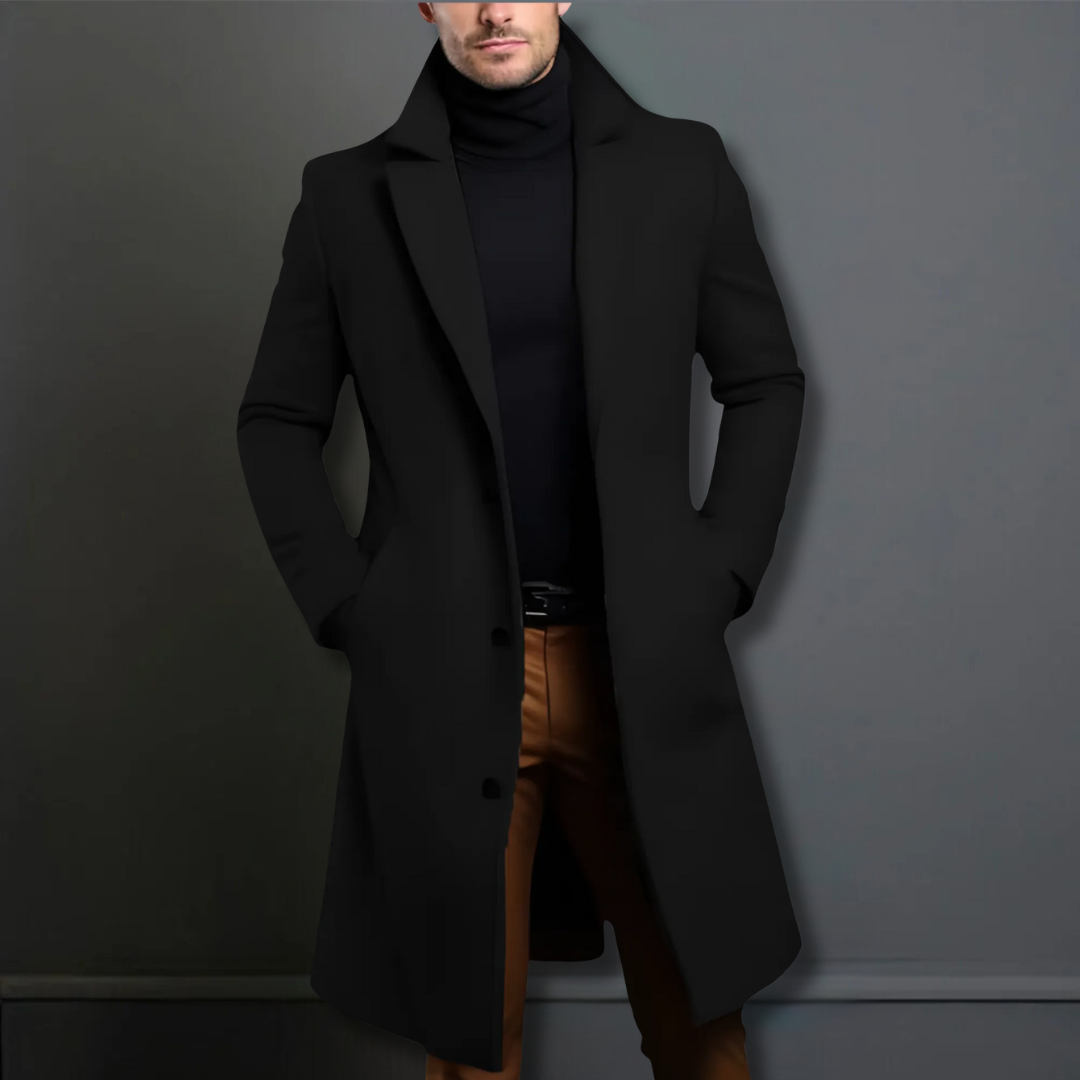 Men's Classic Overcoat Tailored Fit