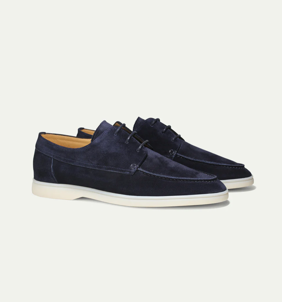 Men's suede loafers timeless design