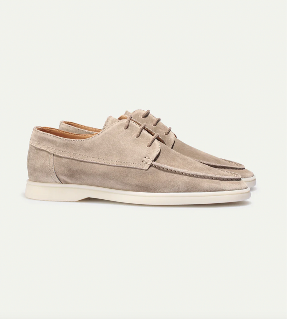Men's suede loafers timeless design