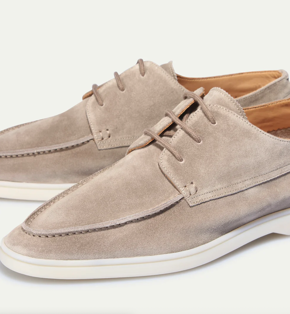 Men's suede loafers timeless design