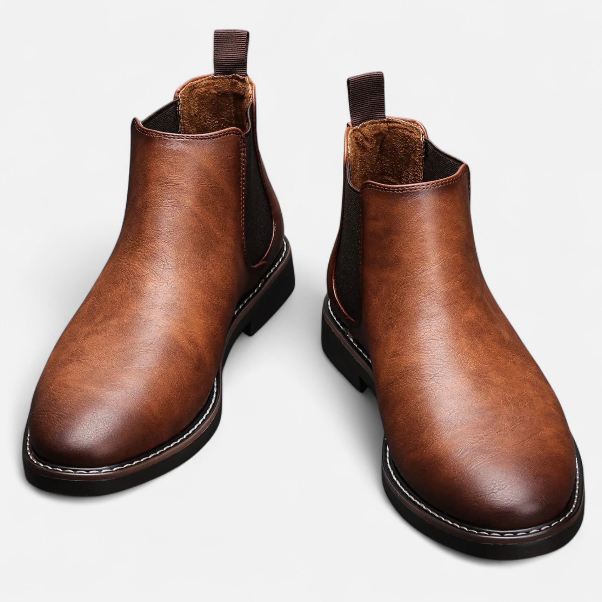Men's Leather Chelsea Boots Elegant