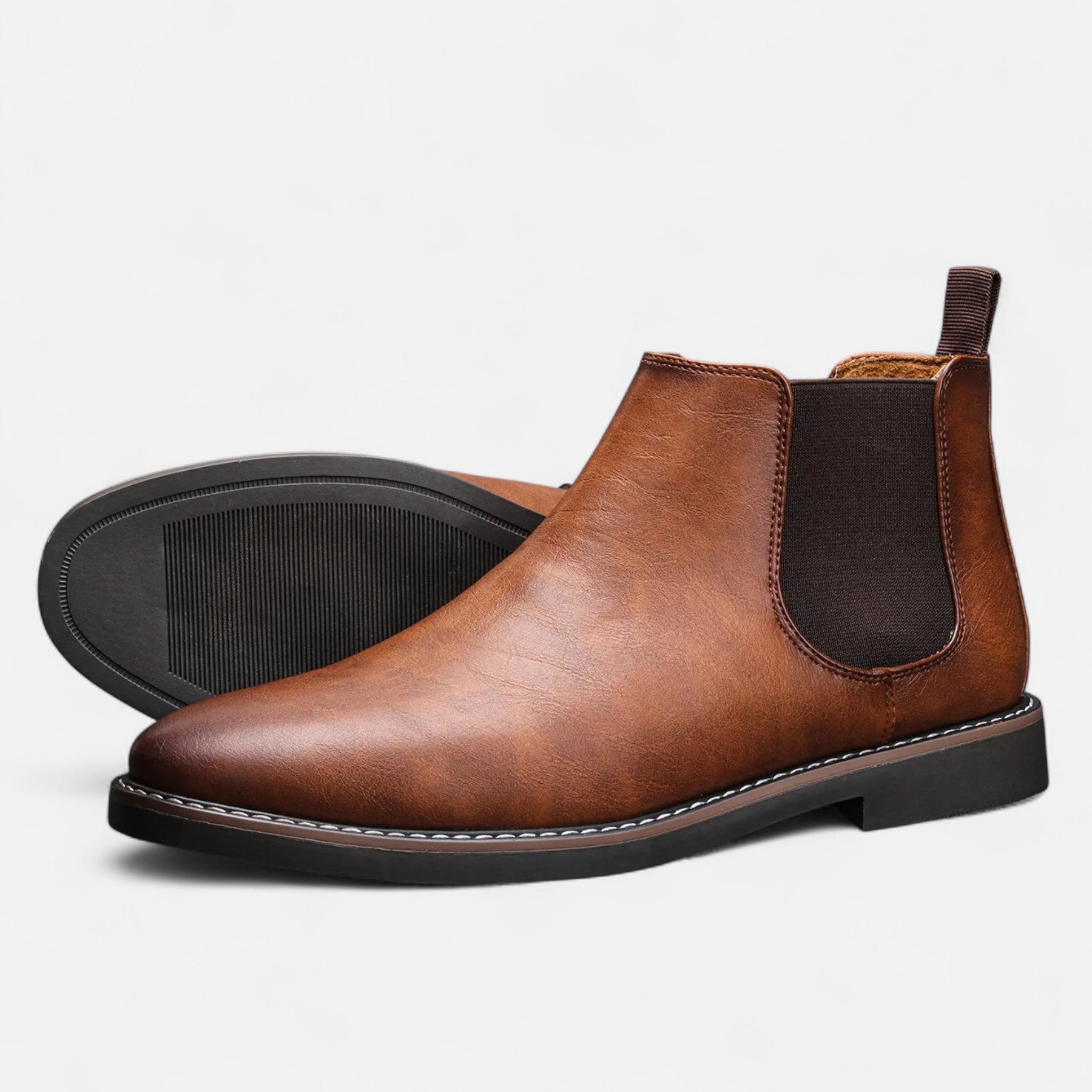 Men's Leather Chelsea Boots Elegant