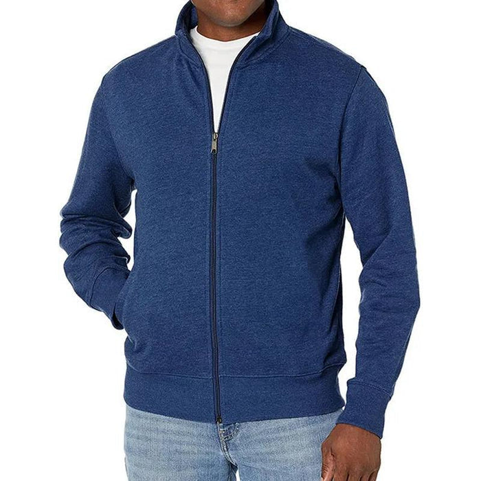 Men's Full Zip Sweater Modern Fit