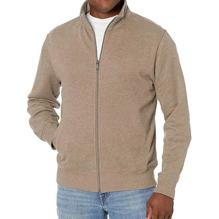Men's Full Zip Sweater Modern Fit