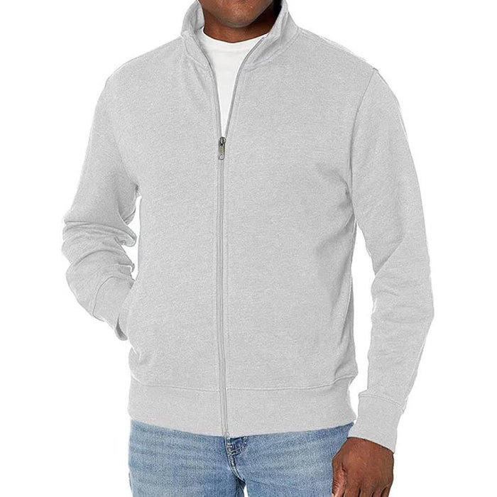 Men's Full Zip Sweater Modern Fit