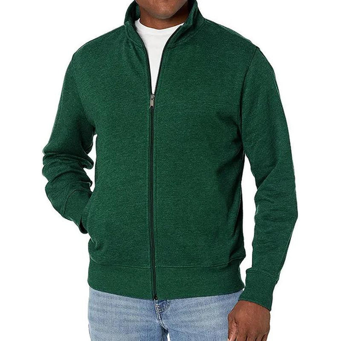 Men's Full Zip Sweater Modern Fit
