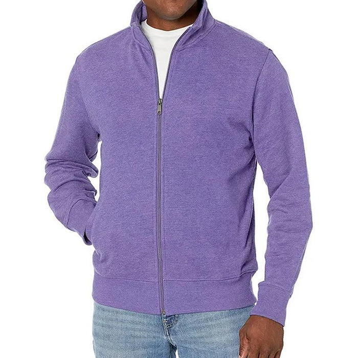 Men's Full Zip Sweater Modern Fit