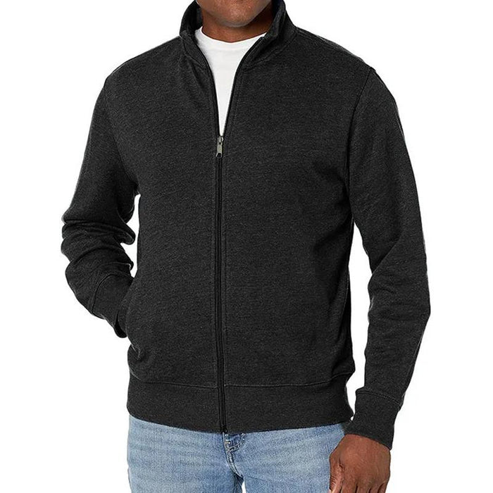 Men's Full Zip Sweater Modern Fit