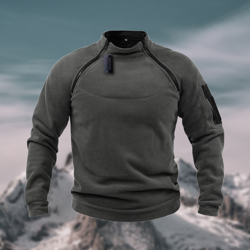 Men's Fleece Pullover with Pockets