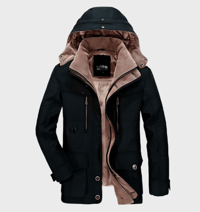 Men's Winter Jacket Waterproof Warm