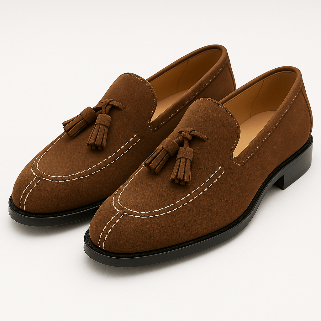 Men's Leather Loafers Brown Refined