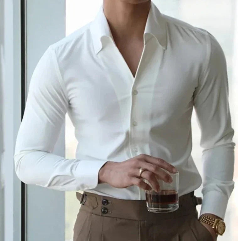 Men's Slim-fit Shirt Timelessly Elegant