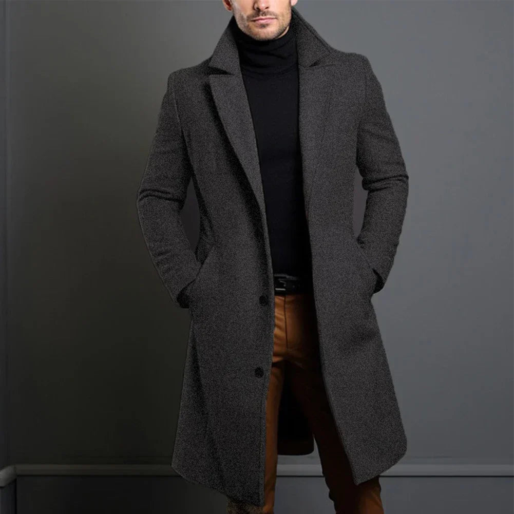 Men's Classic Overcoat Tailored Fit