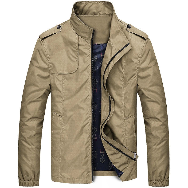 Men's Casual Bomber Jacket Stylish Versatile