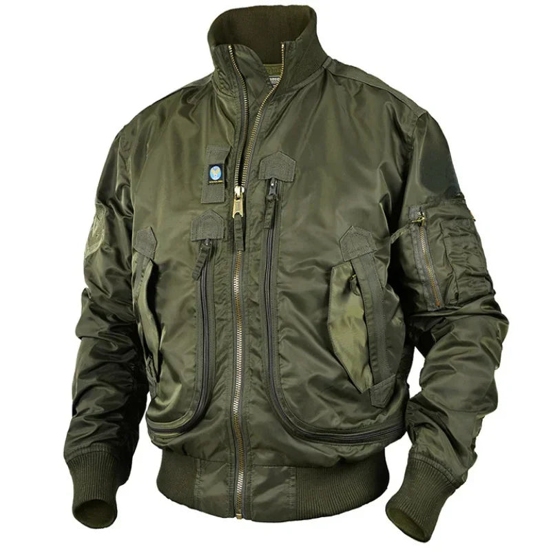Men's MA-1 Tactical Jacket Functional Versatile