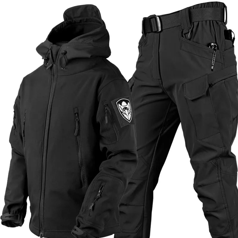 Men's Windbreaker Set with Trousers