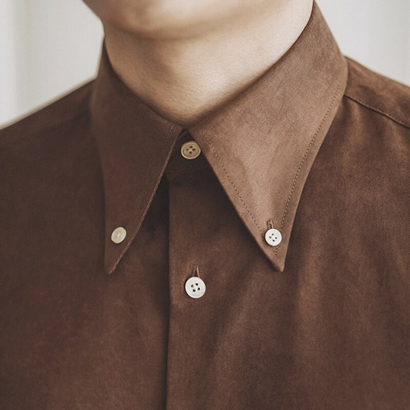 Men's Casual Fit Shirt for Business Use