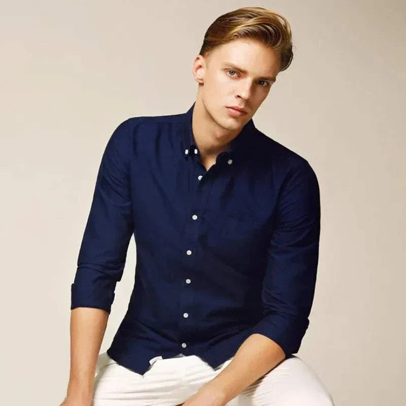 Men's Slim Fit Business Shirt