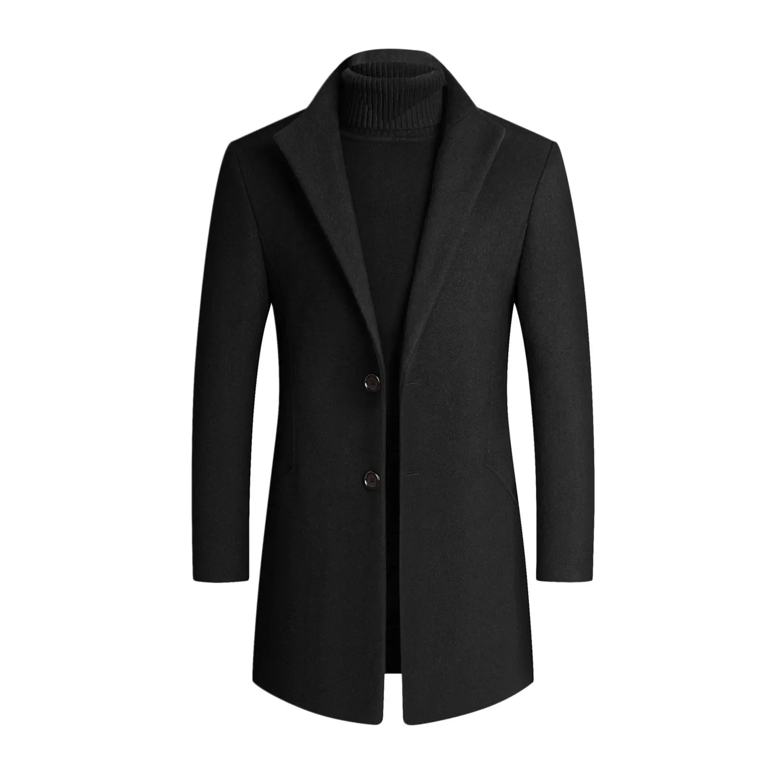 Men's Wool Coat Classic Model