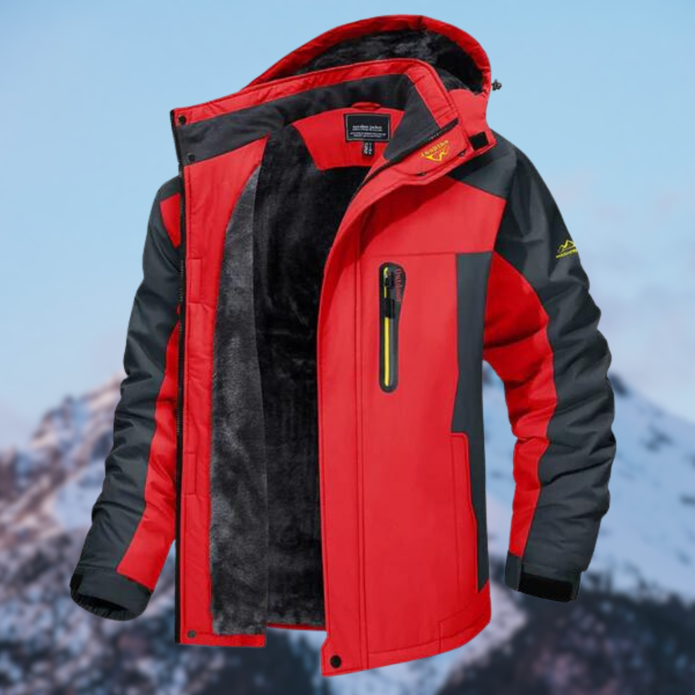 Men's Winter Jacket Water-Repellent Warm Design
