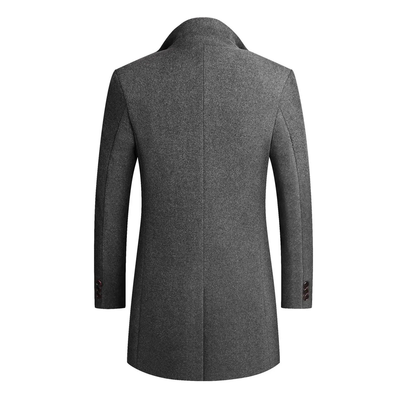 Men's Wool Coat Classic Model