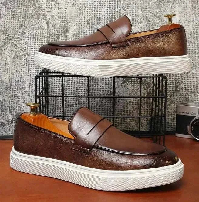 Men's Casual Loafers in British Style