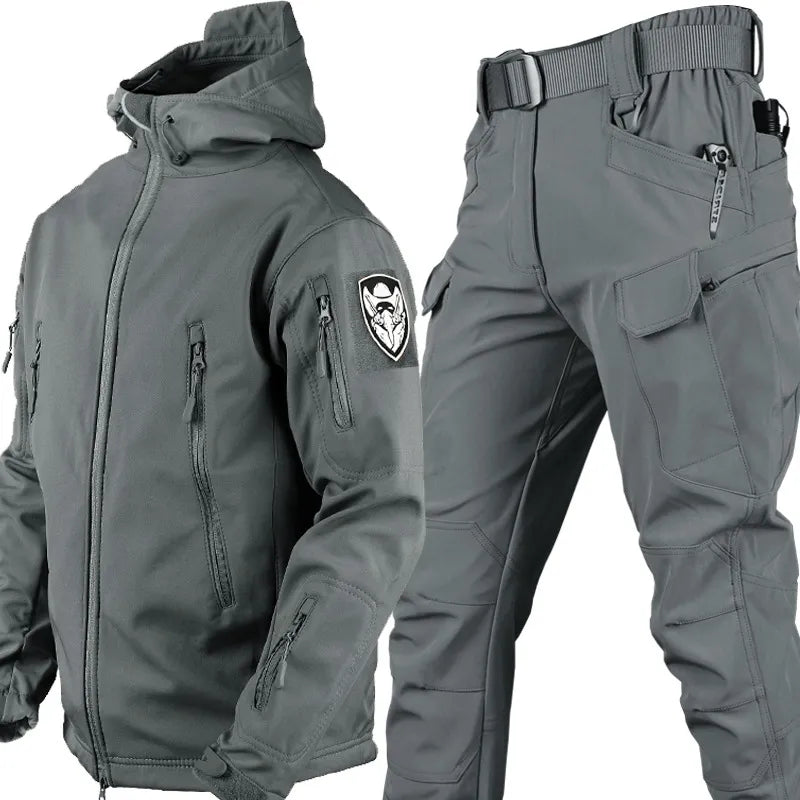 Men's Windbreaker Set with Trousers