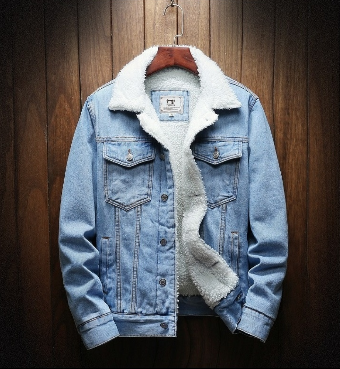 Men's Denim Jacket in Casual Elegant Style
