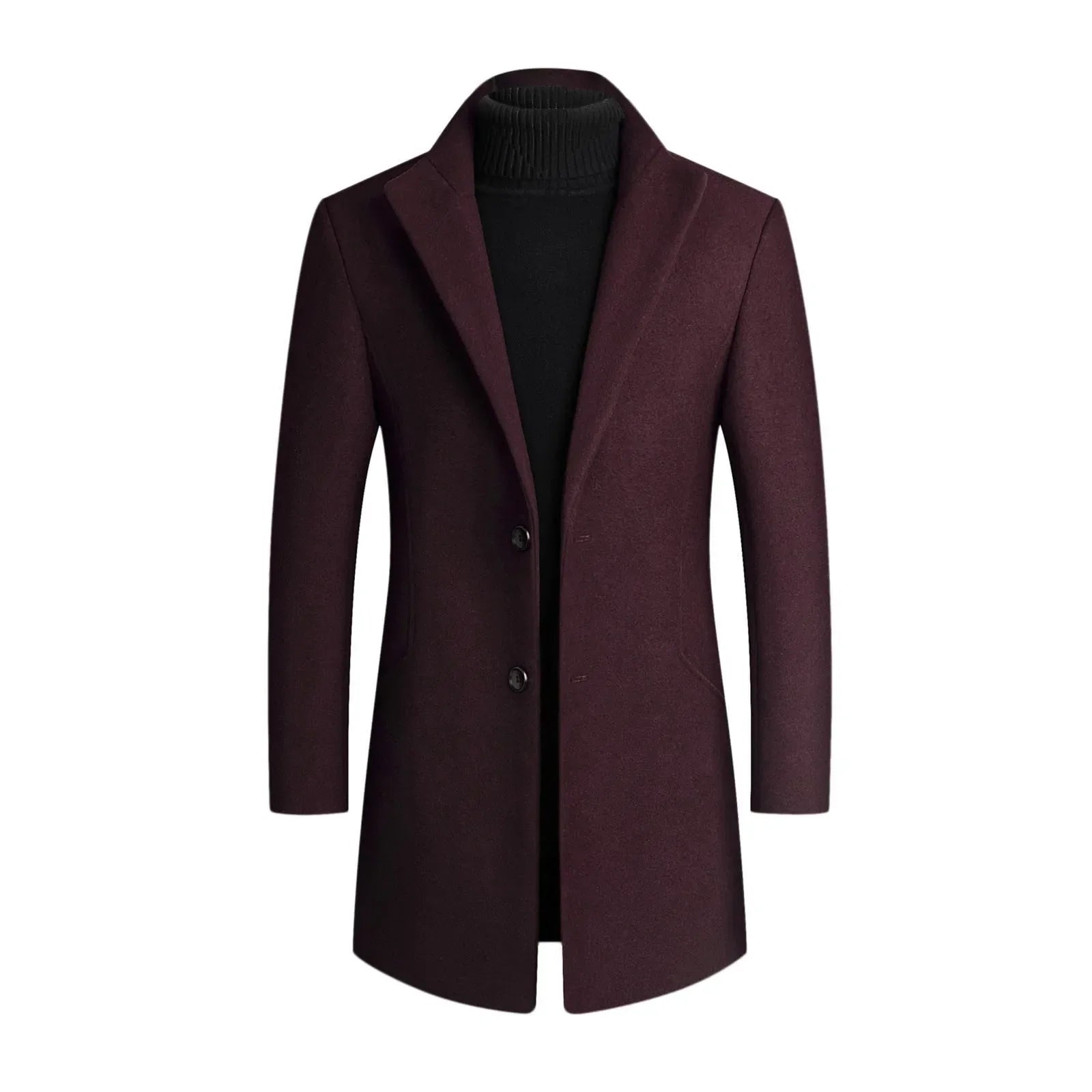 Men's Wool Coat Classic Model