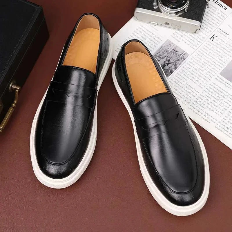 Men's Slip-On Loafers with Elegant Appearance