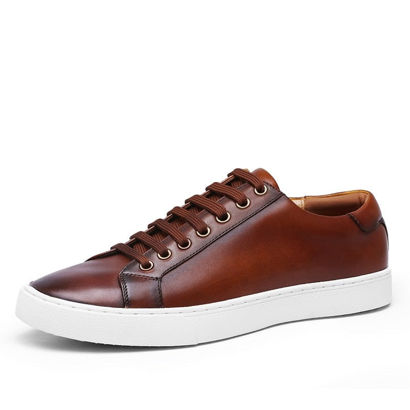 Men's Leather Brown Shoes