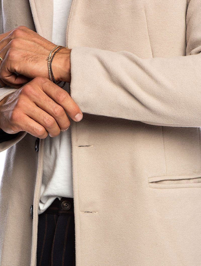 Men's Slim Fit Beige Blazer