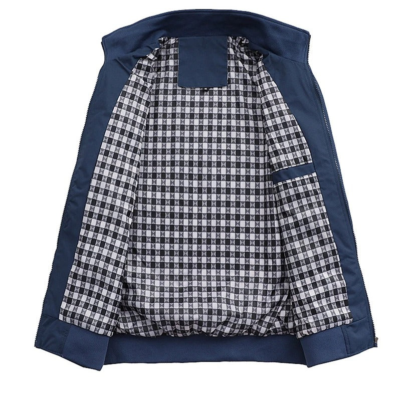 Men's Slim Fit Lightweight Bomber Jacket