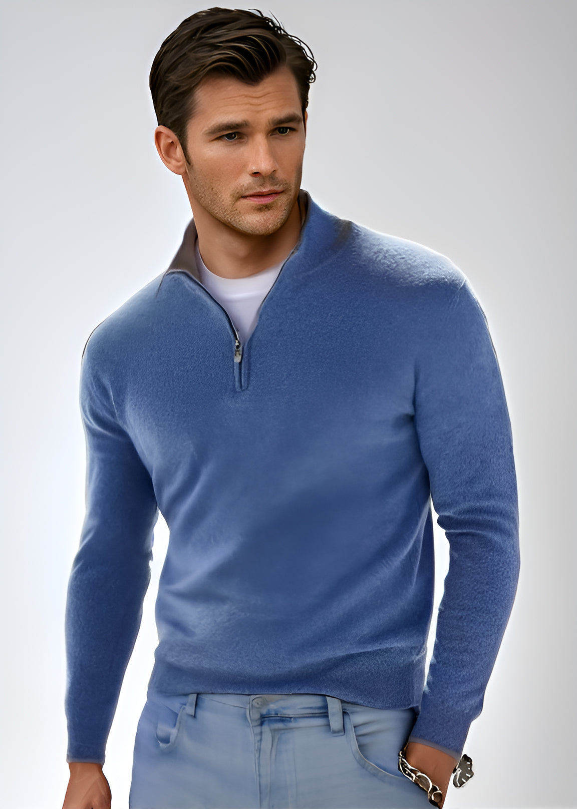 Men's Half Zip Jumper Stylish