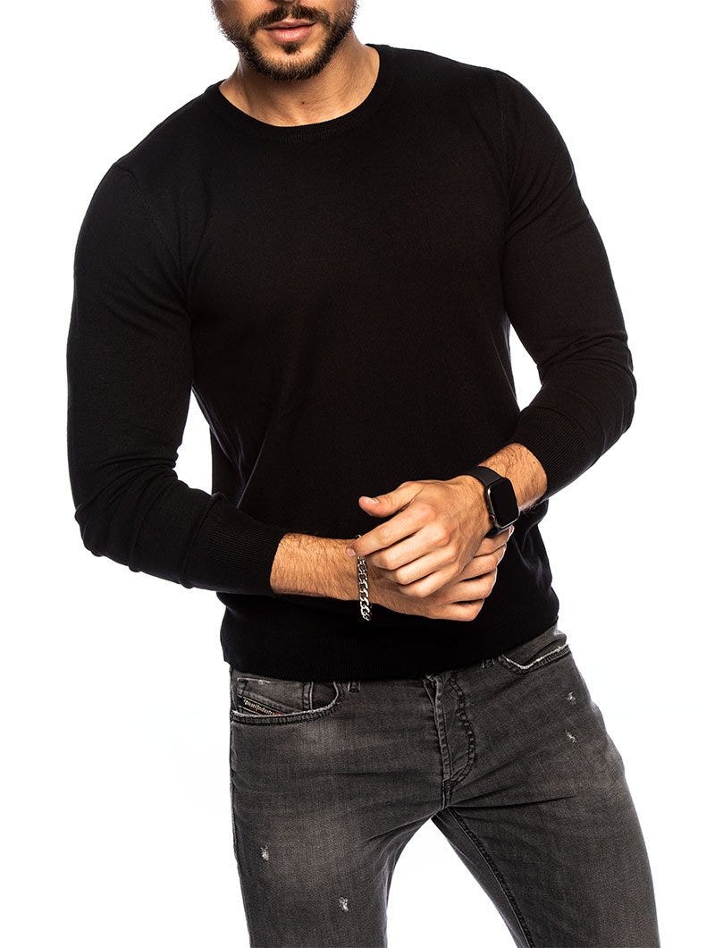 Men's Knitted Jumper Slim Fit