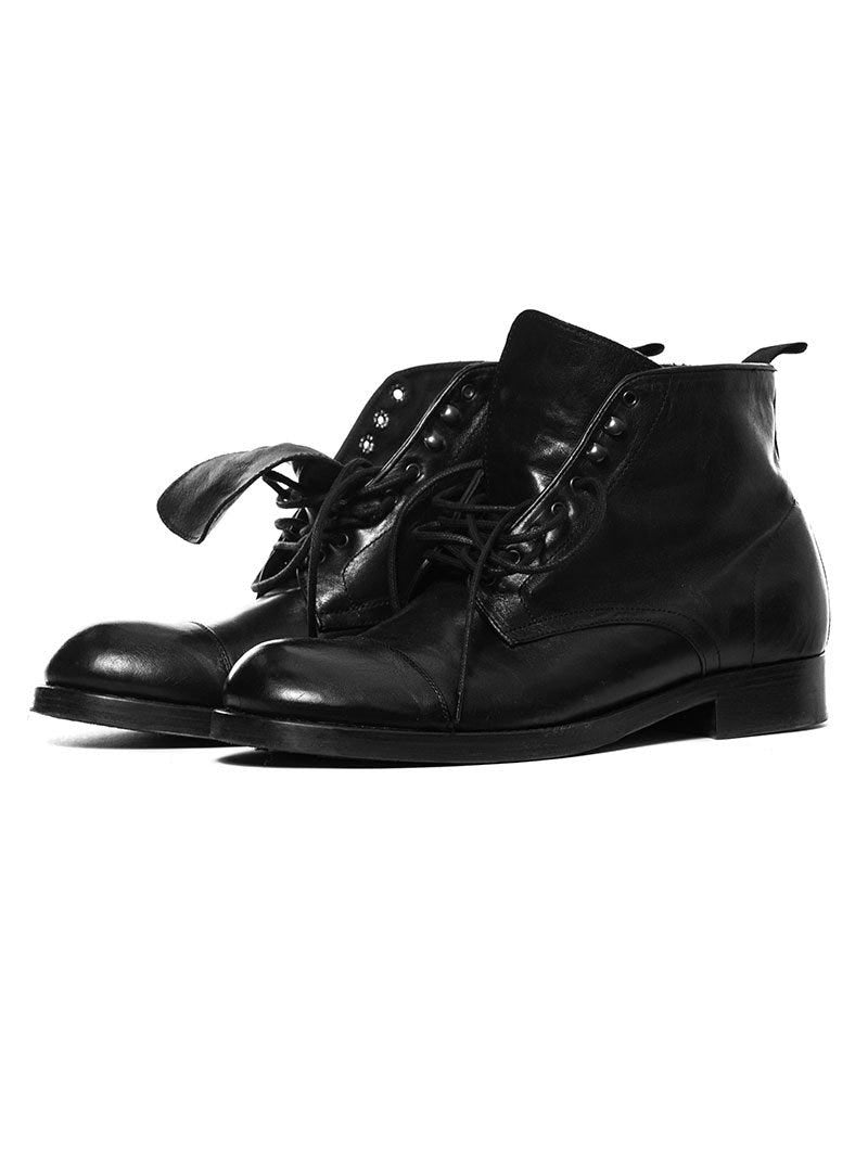 Men's Leather Ankle Boots Classic Stylish