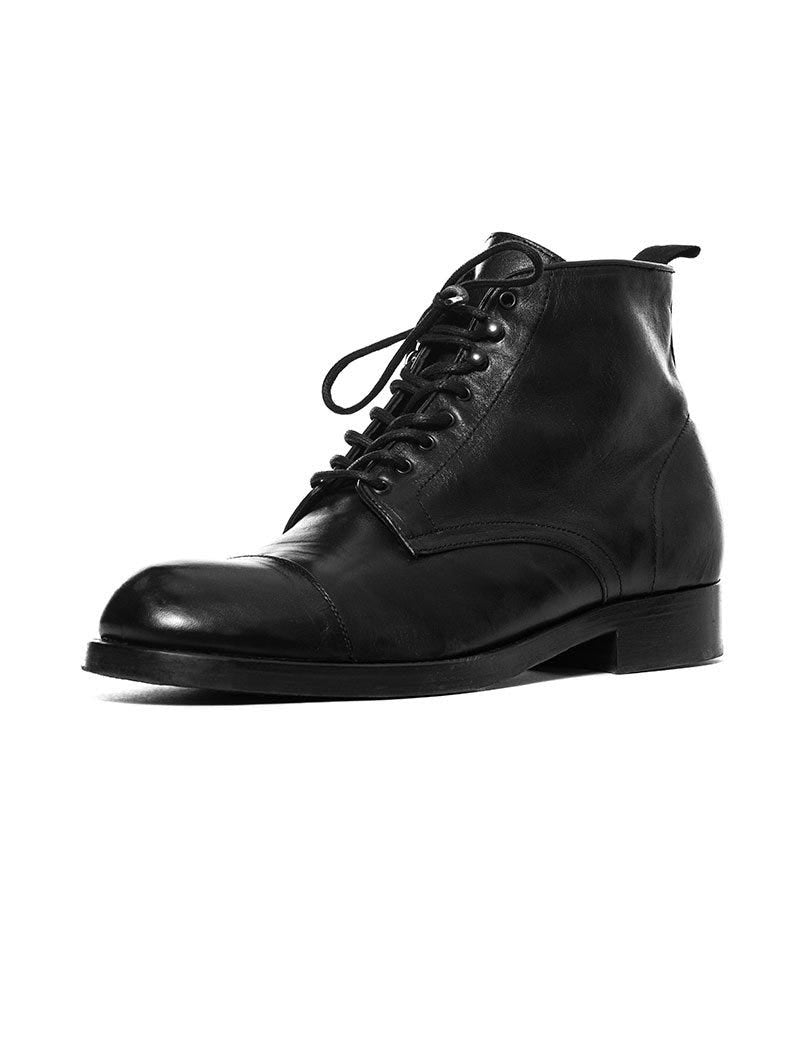Men's Leather Ankle Boots Classic Stylish