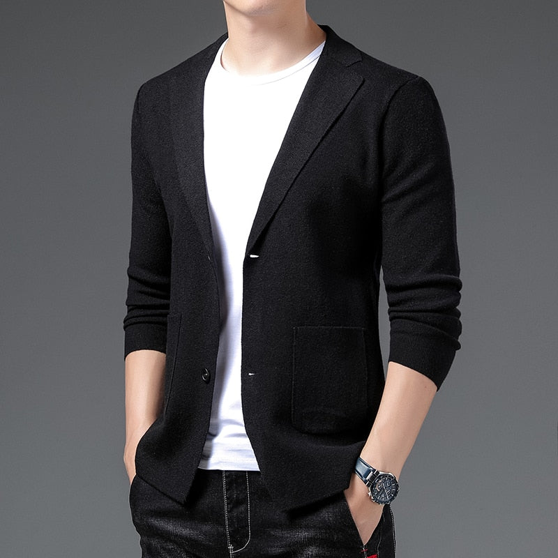 Men's Slim Fit Jacket Casual Elegant