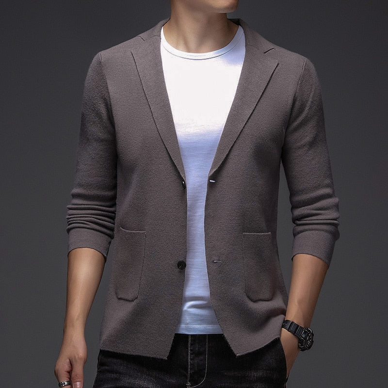 Men's Slim Fit Jacket Casual Elegant