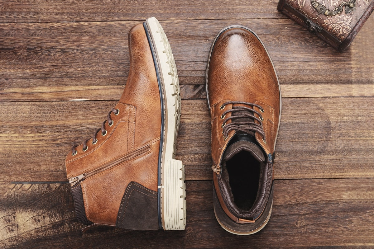 Men's Winter Boots with Classic Design