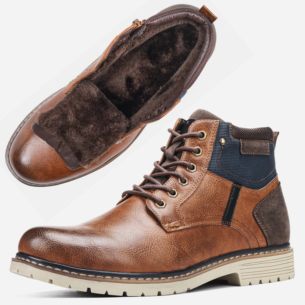 Men's Winter Boots with Classic Design