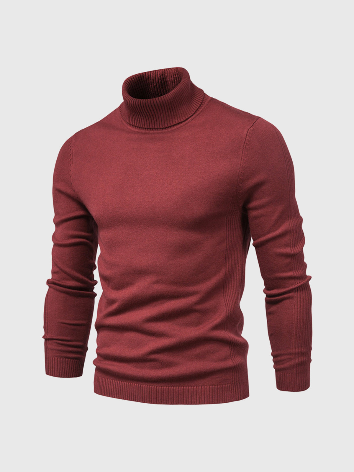 Men's Turtleneck Sweater Cotton